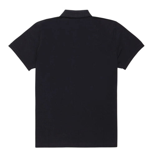 Polo Uomo con patch logo sul petto Nero Refrigiwear- Francavilla Moda